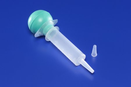 Syringe Irrigation Bulb, 60 mL Disposable Sterile Poly Pouch Polypropylene, Protector Cap, 60cc, Individually Wrapped (50/CS) by Cardinal  ID 67000